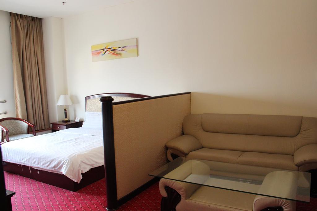Super 8 Beijing Yizhuang Tianbao Hotell Rom bilde